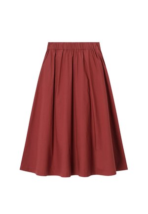 Sissy-Boy, SISSY-BOY POPELINE-ROCK - DUNKELLILA - A-line skirt - d.rood