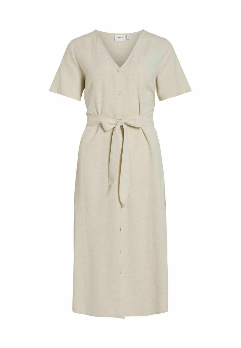 Vila Blousejurk beige Vila Blousejurk beige