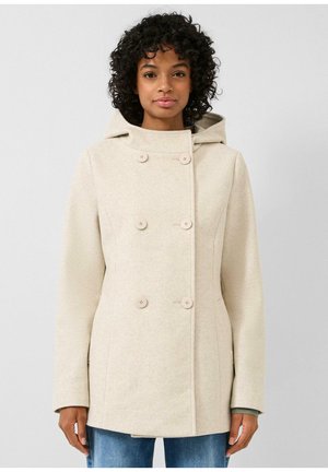 Klassischer Mantel - helles beige