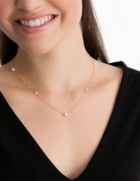 CHRIST Halsband - gold-coloured