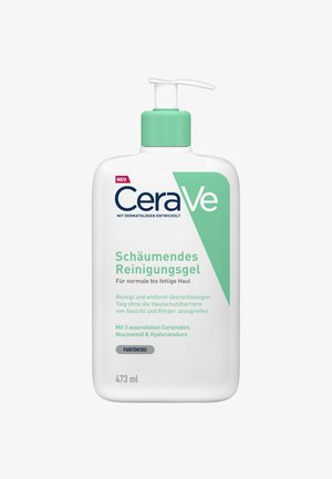 CeraVe SCHÄUMENDES REINIGUNGSGEL FÜR NORMALE BIS FETTIGE HAUT, REINIGUNG FÜR KÖRPER UND GESICHT - Cleansing gel