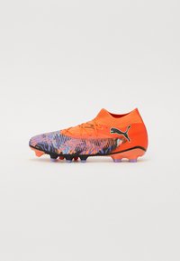 FUTURE 8 MATCH CREATIVITY - Chaussures de football pour gazon synthétique - orange poppy/black/poison pink
