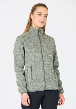 SAMANI W MELANGE - Træningsjakke - balsam green