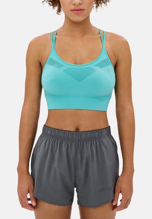 ULTRALIGHT SPORTS BRA SEAMLESS WOMEN - Reggiseno sportivo con sostegno leggero - light blue