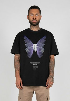 METAMORPHOSE - Print T-shirt - black