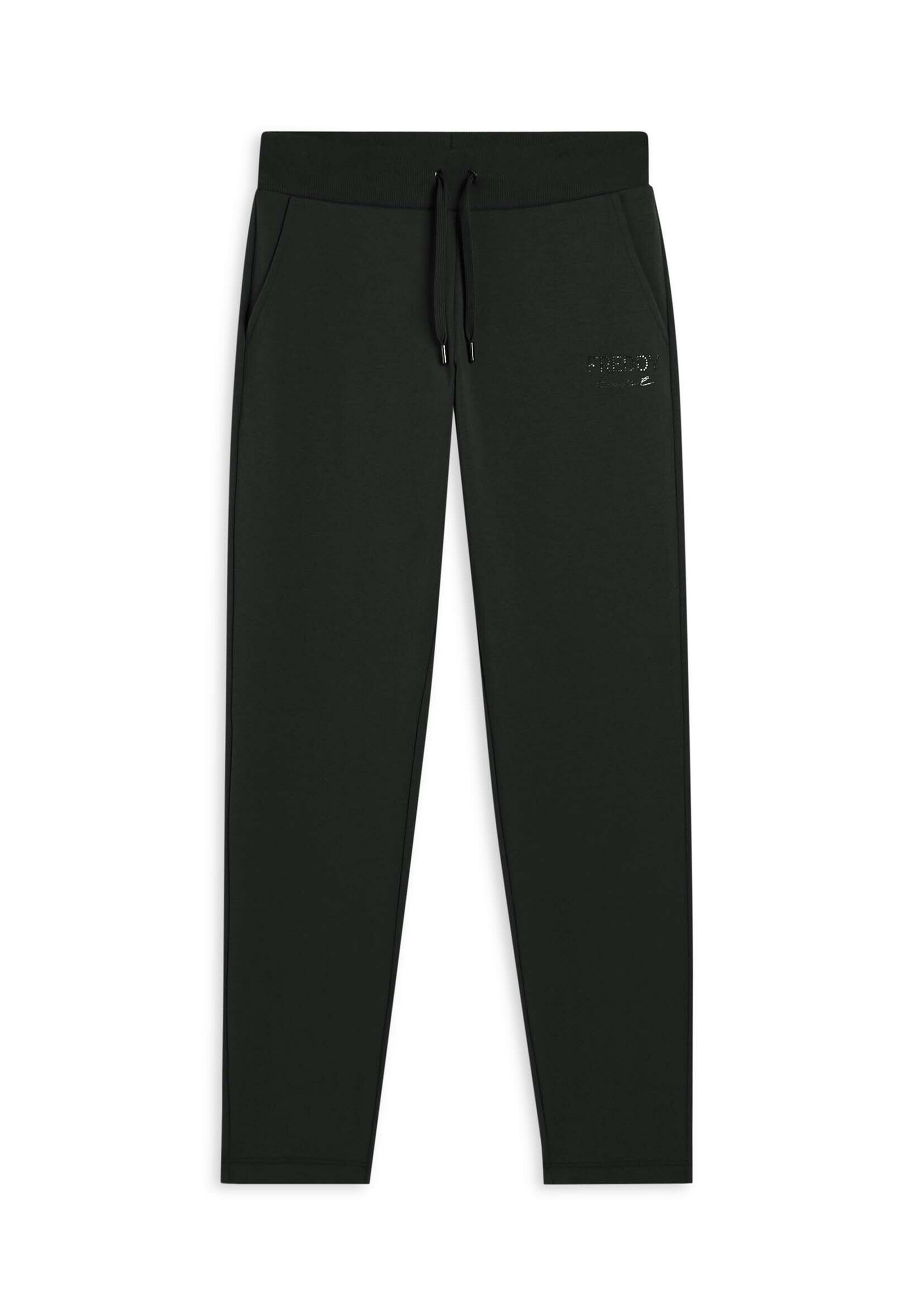 Freddy REGULAR FIT CON COULISSE Pantaloni sportivi green/verde