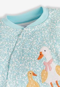 JoJo Maman Bébé DINO APPLIQUE STANDARD - Tutina - blue duck