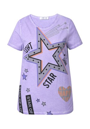Angel of Style, REGULAR FIT STERN-DRUCK - Print T-shirt - lilac violet