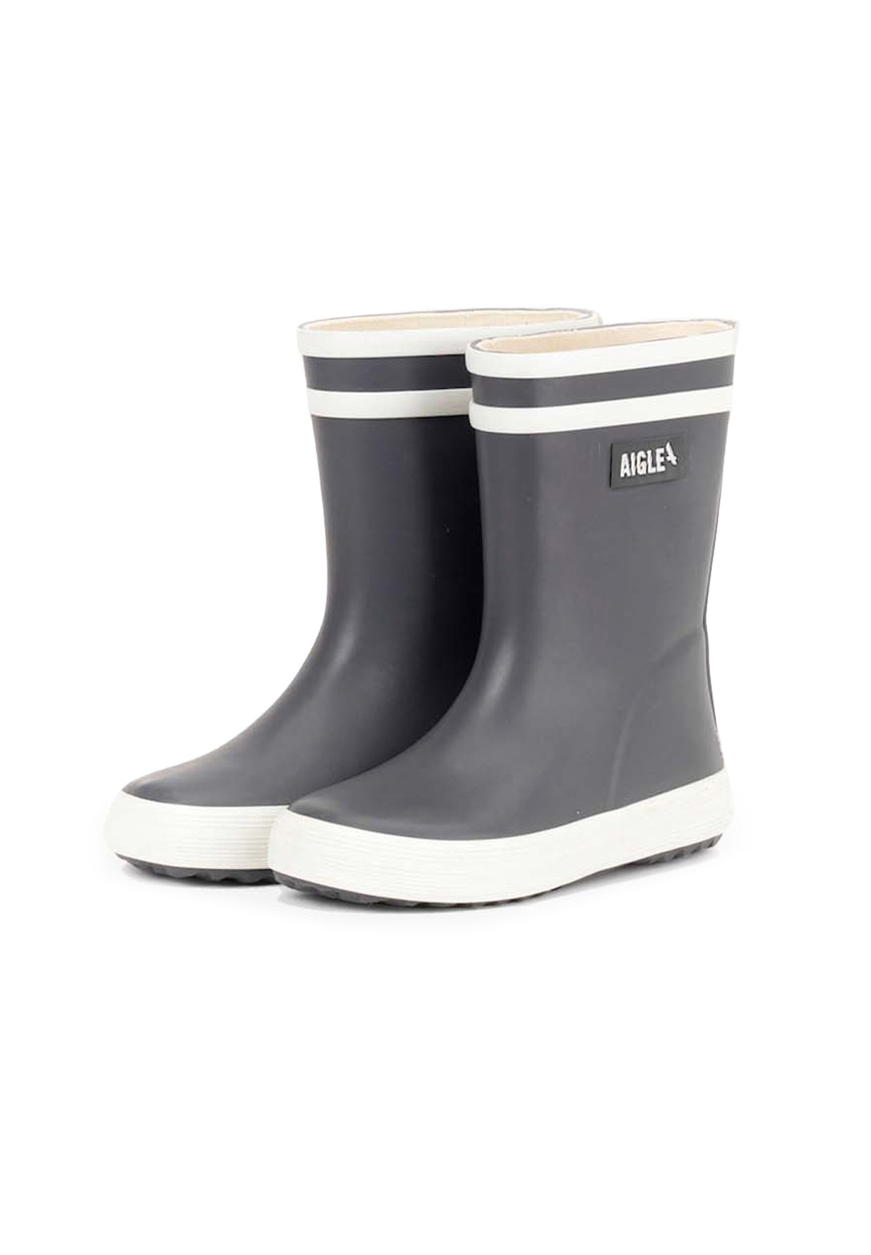 Stivali Pioggia Unisex Aigle Baby Flac Fur Foderati Per Bambini