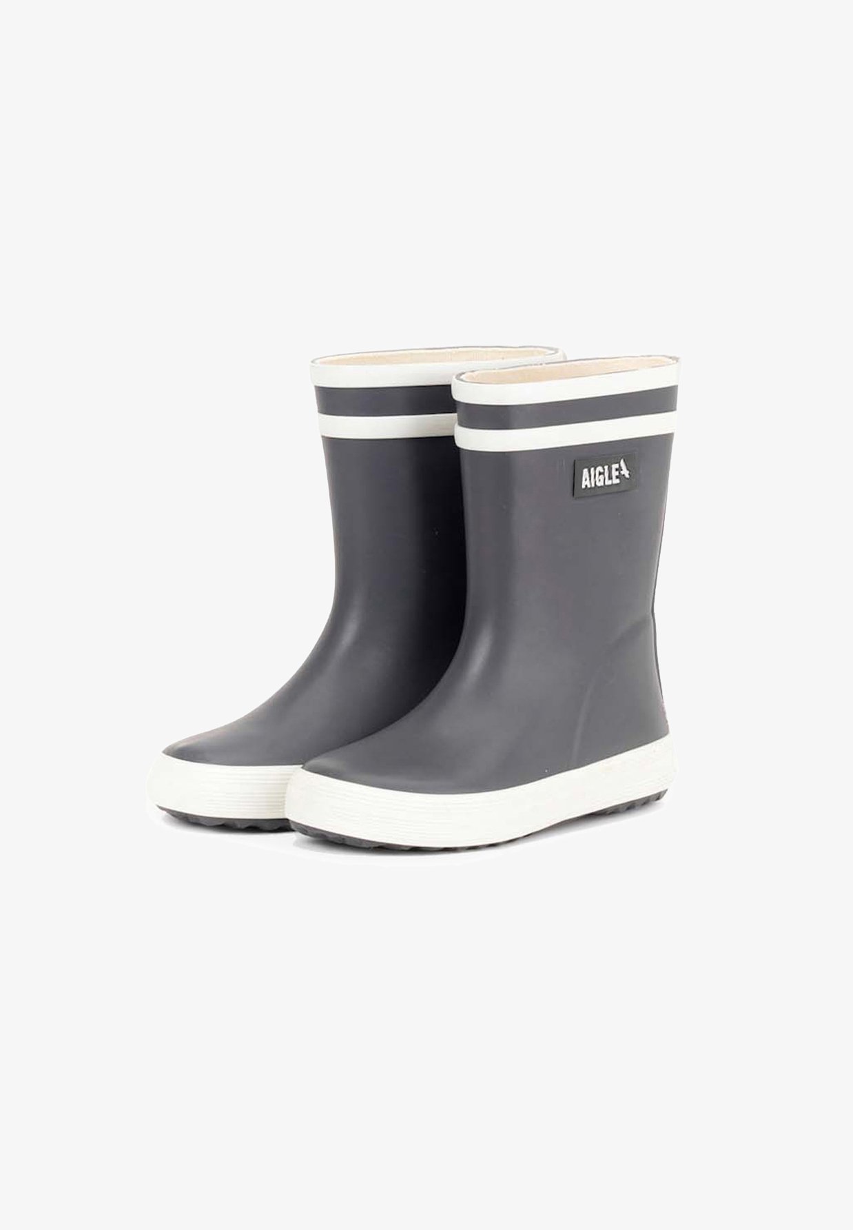 Stivali Pioggia Unisex Aigle Baby Flac Fur Foderati Per Bambini