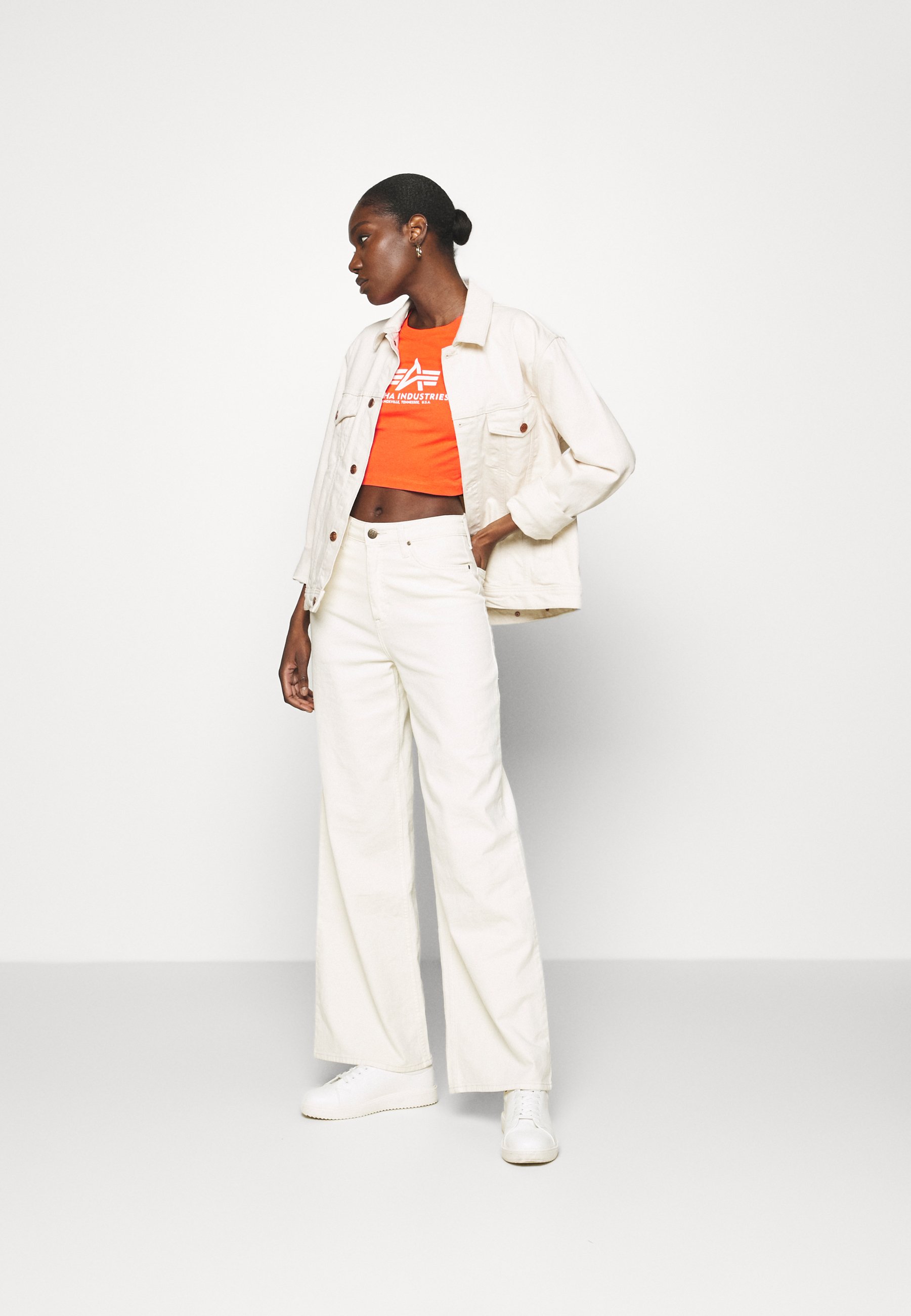 Women BASIC CROPPED - Long sleeved top Women BASIC CROPPED - Long sleeved top