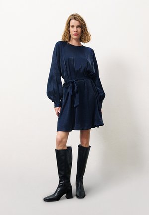 FRNCH PARIME - Cocktailjurk - bleu marine