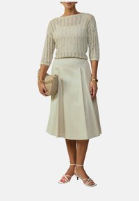s.Oliver BLACK LABEL A-Linien-Rock - beige
