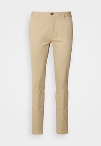 CORE MOTT - Hlače chino - sand