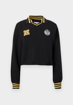 SPORTY CROP - Sweatshirt - black