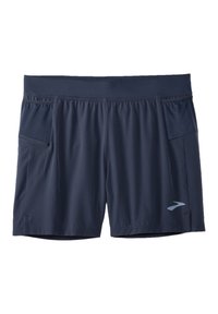 Brooks SHERPA 5" 2-IN-1 SHORT - Short de sport - blue slate