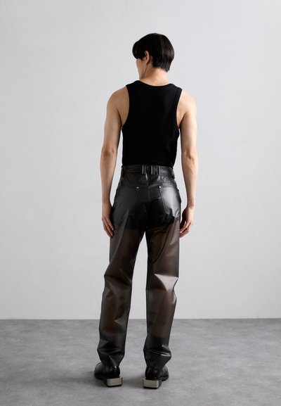 GmbH DOUBLE ZIPS - Pantaloni - dark grey