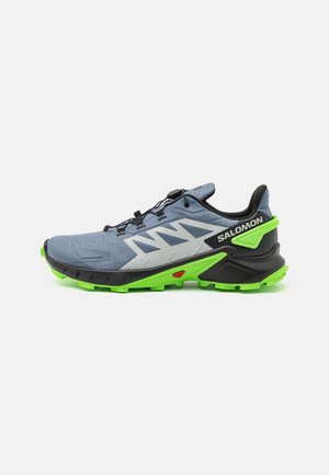 SUPERCROSS 4 - Chaussures de running - flint stone/black/green gecko