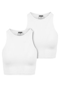 CROPPED 2-PACK - Top - white white