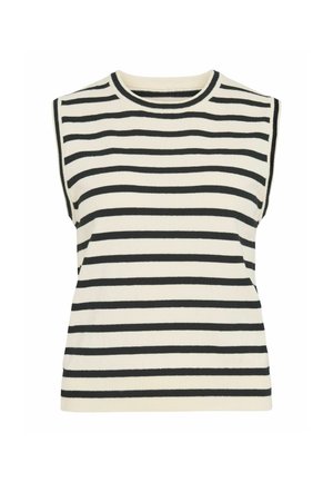 Rouge Edit, KNITTED TOP SLEEVELESS - Top - birch