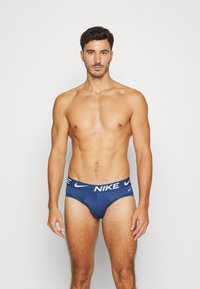 Nike Underwear HIP BRIEF 3 PACK - Cuecas - malachite/mystic navy/obsidian
