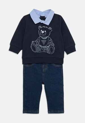 BABY SET - Felpa - smart blue