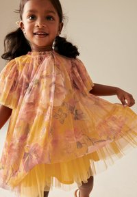 Next FLORAL - REGULAR FIT - Hverdagskjole - ochre yellow