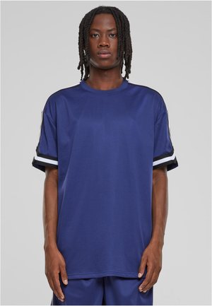 STRIPES TEE - T-shirt imprimé - darkblue