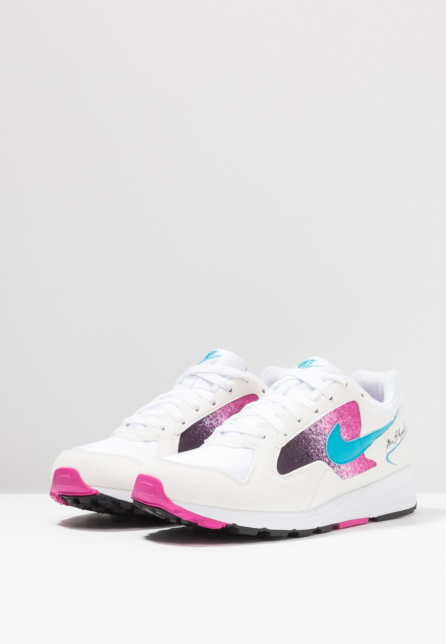 Nike Sportswear Air Skylon Ii Sneaker Low White Blue Lagoon Active Fuchsia Grand Purple Black Weiss Zalando De