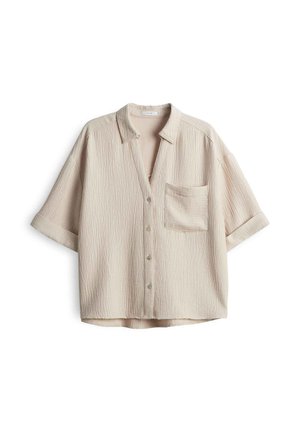 OPUS, LOOSE FIT CRINKLE OPTIK - Chemisier - natural glaze