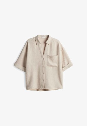OPUS, LOOSE FIT CRINKLE OPTIK - Chemisier - natural glaze