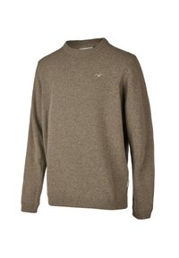 Cleptomanicx CLASSICO LIGULL - Strickpullover - heather olive gray