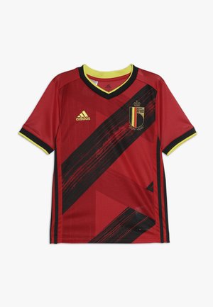 BELGIUM RBFA HOME JERSEY - Artykuły klubowe - collegiate red