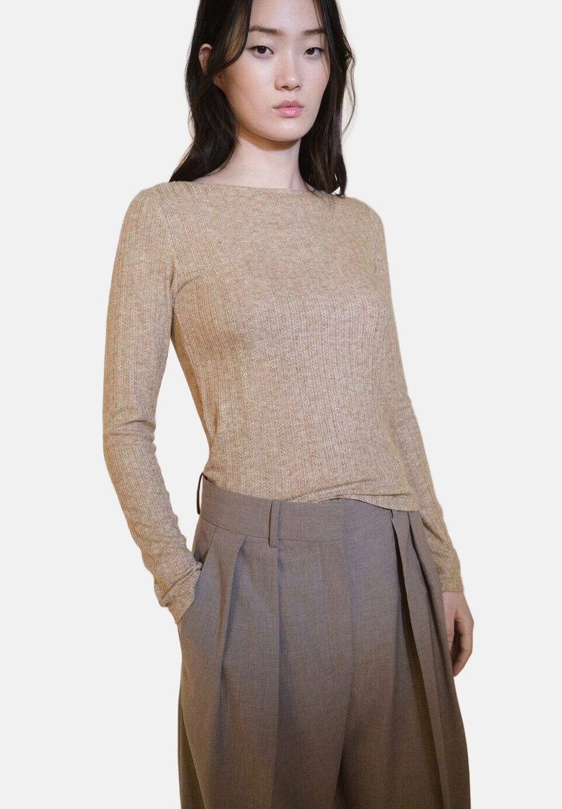 Mango POINTE - Jumper - light brown - Zalando.ie