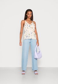 VILA VIMESA STRAP WRAP - Top - sandshell