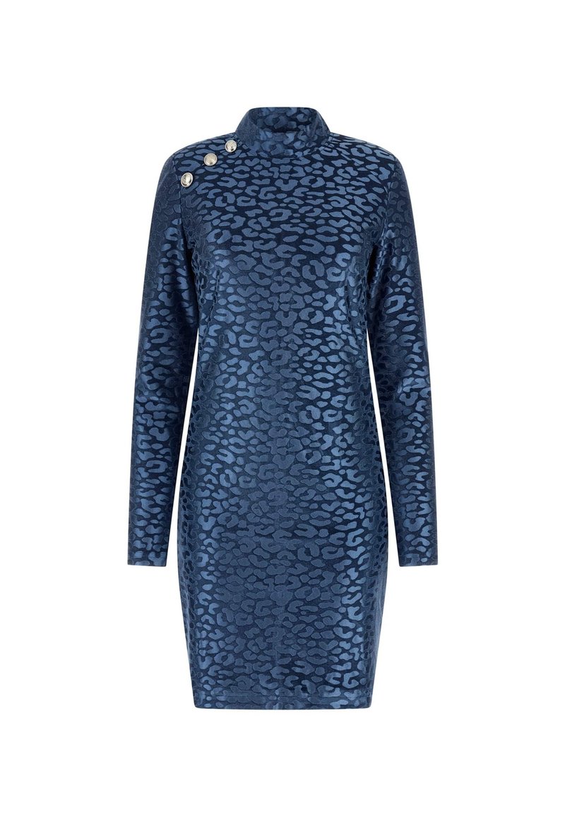 Robe GUESS Los Angeles Taille XS - Velours Noir - Manche Asymétrique - Exceptionnelle Et Neuve