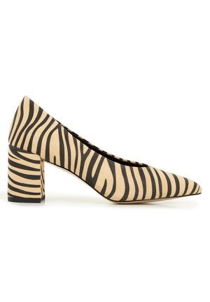 PREMIUM BRAND - Classic heels - yellow black