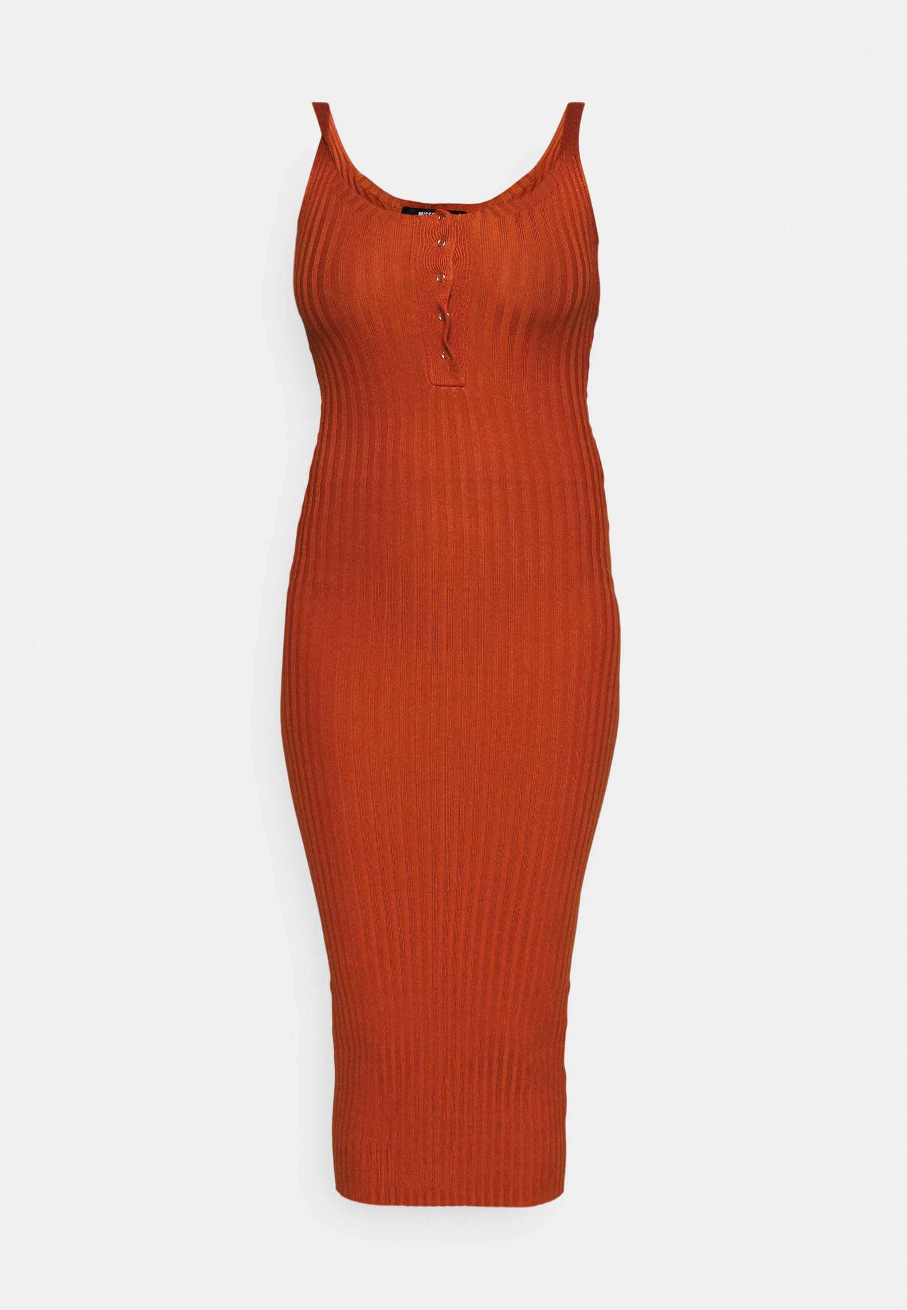 Missguided POPPER MIDAXI DRESS - Shift 