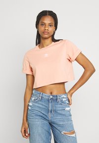 adidas Originals TEE - T-shirt con stampa - ambient blush