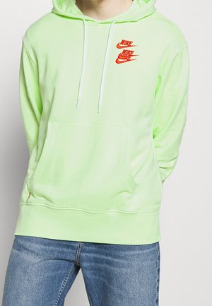 Nike Sportswear Jersey con capucha - neon yellow