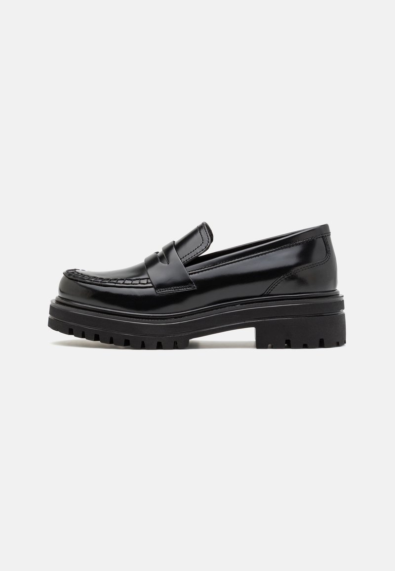 Zign LEATHER - Jalga libistatavad jalanõud - black