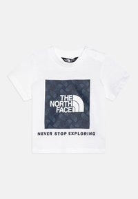 The North Face BABY INFILL PRINT TEE UNISEX - Print T-shirt - white