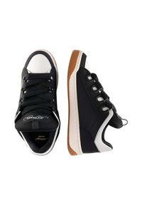 Ed Hardy FLIP LOW - DRAGONS - Skate shoes - black/white