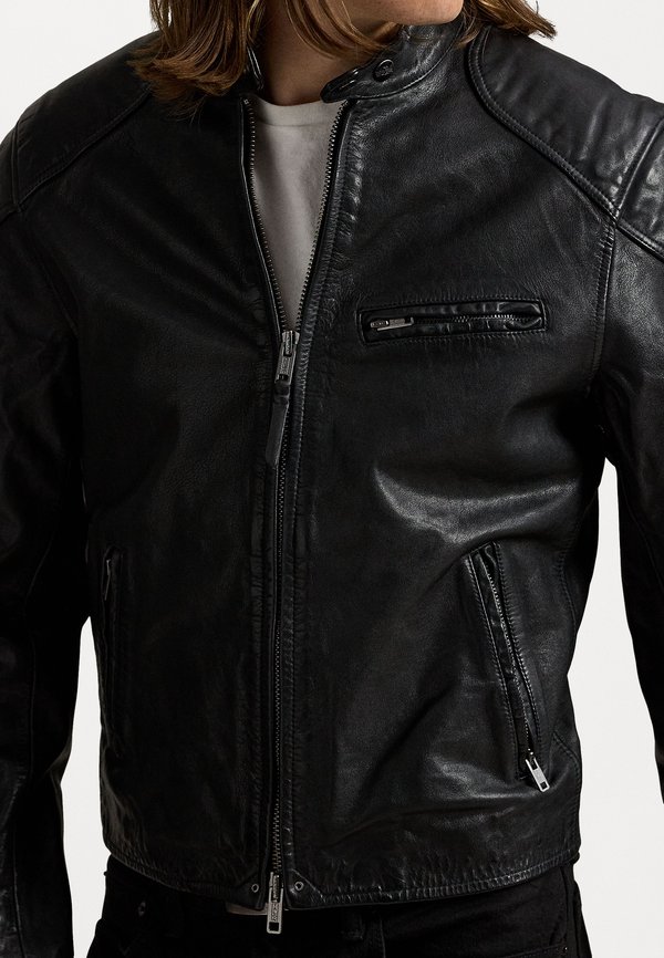 CAFÉ RACER JACKET - Leather jacket2