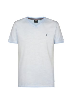 Petrol Industries, V-NECK  POLARISSUR - T-shirt basique - sky