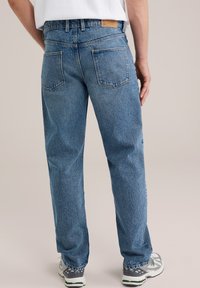WE Fashion RIDGE - Straight leg jeans - blue