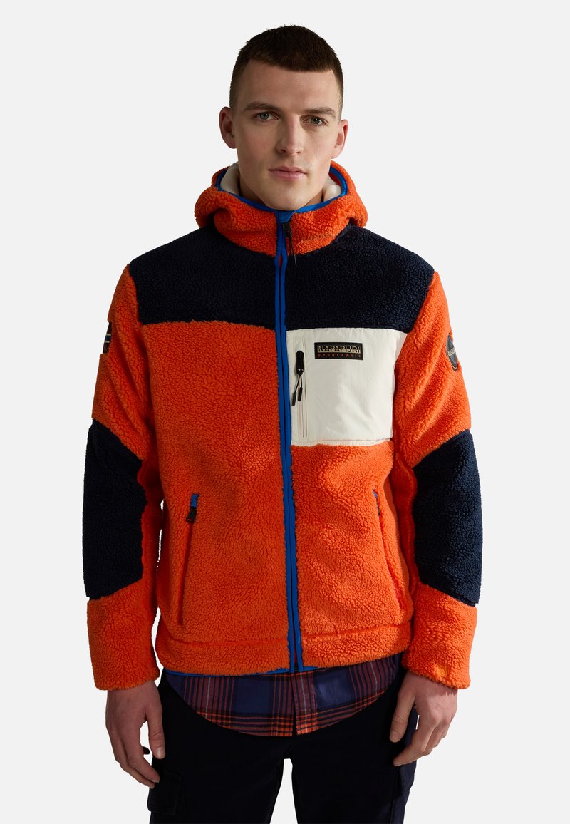 Napapijri YUPIK - Fleece jacket - orange red