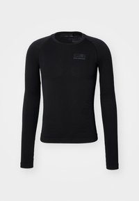 SALOMON LONG SLEEVED - Langærmet T-shirt - deep black