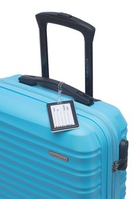 WITTCHEN SMALL SUITCASE WITH LUGGAGE TAG FROM ABS - Valise à roulettes - blue