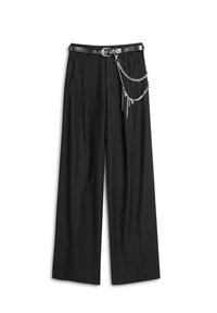 WIDE LEG  - Stoffhose - black
